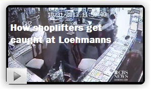 Loehmanns Shoplifting Security Cam CBS - Annotated